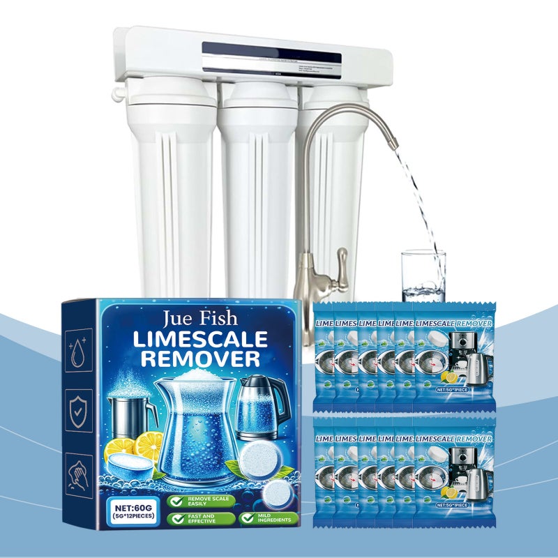 Shipping Of Newjuefish Water Scale Cleaning Effervescent Tablets For Stainless Steel Cookware And Kettles, Highly Effective In Removing Stains - Image 2